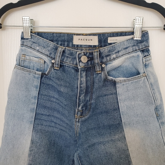 PacSun Jeans size 22 Vintage Icon Two Tone Denim - Picture 3 of 7